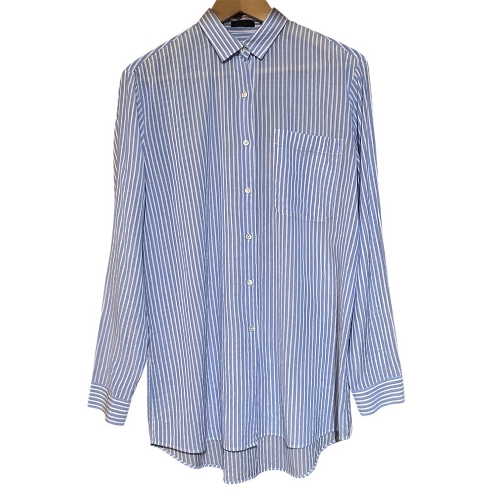 EUC ATM Blue Striped Woman’s Shirt